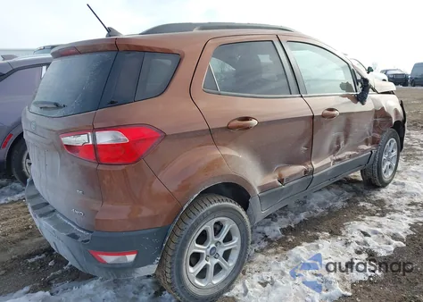 2019 Ford Ecosport Se z USA, uszkodzony, nr VIN MAJ6S3GL8KC295085